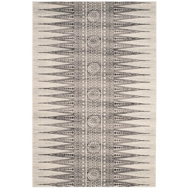 Safavieh Evoke Small Rectangle Rugs Ivory & Grey - 4 x 6 ft. EVK226D-4 - main